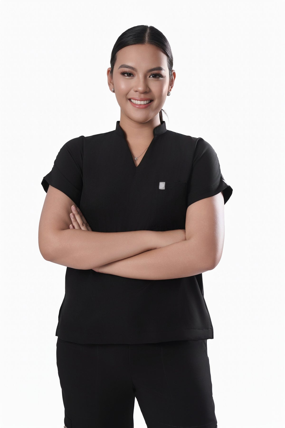 Women’s Durasmooth Chic Shirt with Garterized Tapered Pants- Made to Order